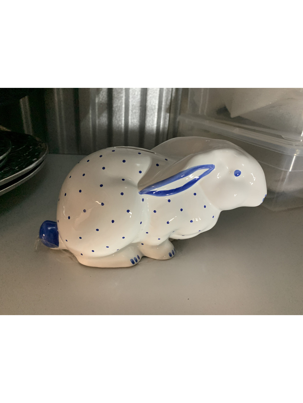 Tiffany and Co. Vintage Porcelain Bunny Bank
